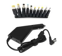 Pocoiau Multi-type 19V 4.74A 45W-65W-90W Power Supply Car Charger Laptop Adapter with USB 5V 2.1A for Tablets & Phones Laptop Power Adapter