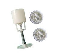 Pocoiau Pie Press Mold With Floral Embossing Design For Homemade Festival Treats & Baking Gifts Set