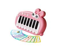 Pocoiau Portable Keyboard for Educational Music Instrument with Colorful Design Pocket Electronic Piano Early Learning Toy