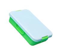 Pocoiau Sand Trays Stackable Sensory Play Containers With Lid For Outdoor Indoor Craft Storage Multicolor Sandbox Organizer With Handle