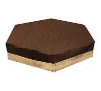 Pocoiau Sandbox Cover for Backyard Garden Windproof Sandbox Oxford Cloth Ripstops Sandpit Protect Outdoor Sand Box for Backyard