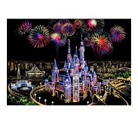 Pocoiau Scratch Paper Painting Kits for AllAges Art Paperboard City Landscape Souvenir Paper Rainbow Sketch Pads Art Craft Night View