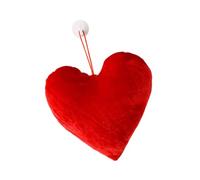 Pocoiau Soft Stuffed Heart Pendant Valentine's Day Decoration Red Heart Shape Hanging Ornament for Wedding Proposal Anniversary Hanging Ceiling Anniversary Ornament