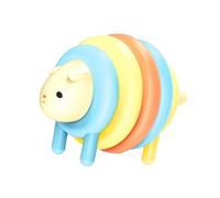 Pocoiau Toddler Educational Rainbow Stacker Toy Perfect For Home Or Travel Fostering Family Bonding And Skill Growth Hand Coordination