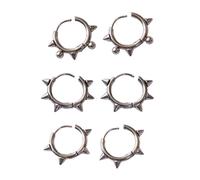 Pocoiau Trendy Rivet Ear Studs Accessory Rivet Studs Earrings Ear Adornment for Youthful Fashion Statement