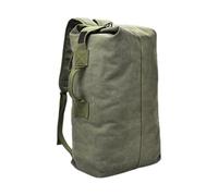 Pocoiau Upgraded Canvas Travel Backpack Multi Purpose Hiking Bag with Large Interior for Magazines Double Carry Option Double Carry Ways