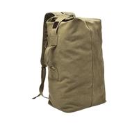 Pocoiau Upgraded Canvas Travel Backpack Multi Purpose Hiking Bag with Large Interior for Magazines Double Carry Option Double Carry Ways