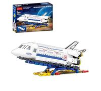 pocojao City Passenger Airplane Building Set, STEM Educational Kit, Spaceship Model Best Gift for Home or Office Decor,Birthday Gift for Adults & Luggage Cart,Christmas Birthday Boys 6+ (315PCS)