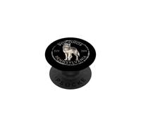 Poconos Mountains PA Vintage-style Wolf Hiking Souvenir PopSockets Adhesive PopGrip