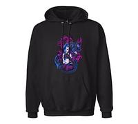 pocos Men's Jinx! Printed Pullover Hoodies S Black