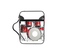 POCUK Cool Drum Set Bible Storage Bag Carrying Book Case Church Bag Bible Protective with Handle
