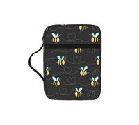 POCUK Little Bee Bible Storage Bag Carrying Book Case Church Bag Bible Protective with Handle