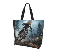 POCUK Mountain Bike Tournament Shoulder Bag Large Capacity Handheld Storage Bag