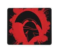 POCUK Spartan Warrior Helmet Mouse Pad Office Desk Mat Writing Mat With Lock Edge Gaming Mouse Pad