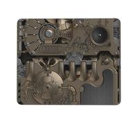 POCUK Steampunk Mechanical Gears Mouse Pad Office Desk Mat Writing Mat With Lock Edge Gaming Mouse Pad