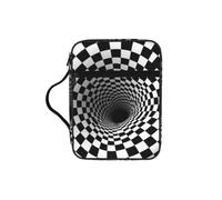 POCUK Visual Illusions Bible Storage Bag Carrying Book Case Church Bag Bible Protective with Handle