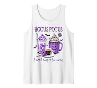 Pocus Hocus Coffee Drinks Shirt Hocus I Need Coffee Tank Top