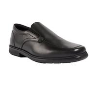 Pod Carpenter Leather Boys's Black Loafers - Size UK 3