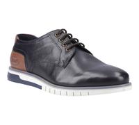 Pod Cillian Leather Mens Navy Lace-Up Shoes - Size UK 12