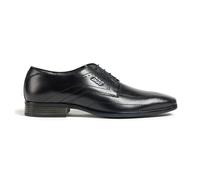 Pod Duke Mens Leather Derby Shoes Classic Lace Up Formal Shoes Black