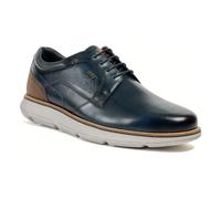 Pod Finch Leather Men's Navy Lace-Up Shoes UK 8