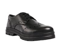 Pod Fiona Smooth Leather Youth Black Brogues UK 5