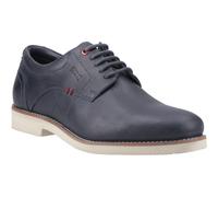 Pod Hampton Leather Mens Navy Lace-Up Shoes - Size UK 7