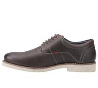 Pod Hampton Leather Men's Grey Lace-Up Shoes UK 11