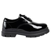 Pod Irene Patent Senior Girls School Shoes | School Shoes | Black Patent | UK Size 3
