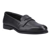 Pod Islay Leather Girls's Black Loafers - Size UK 6