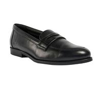 Pod Islay Leather Girls's Black Loafers - UK 4 / EU 37 / US 5