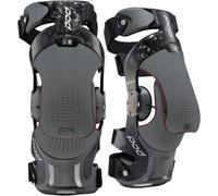 POD K8 3.0 Forged Carbon, knee braces unisex XL Grey/Black