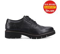 Pod Kacey Womens Leather Shoes Smart Casual Formal Brogues Black
