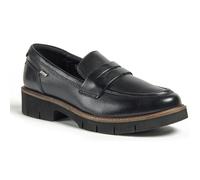 Pod Kaltin Leather Women's Black Loafers - UK 4 / EU 37 / US 6