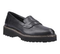 Pod Kenny Leather WoMens Black Loafers - Size UK 5