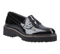 Pod Kenny Leather WoMens Black Patent Loafers - Size UK 6