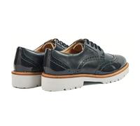 Pod Kortney Womens | Brogues | Navy Patent | UK Size 5