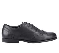 Pod Lee Leather Girls's Black Loafers - UK 7 / EU 41 / US 8