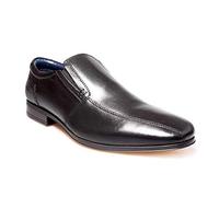 Pod Mens Boys Mens Tyrus Black Leather Slip On Smart School Shoes 6 (Mens 39)