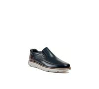 Pod Fowler Leather Men's Navy Loafers UK 11