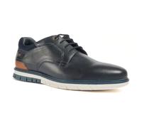 Pod Merlin Leather Mens Navy Lace-Up Shoes - Size UK 8