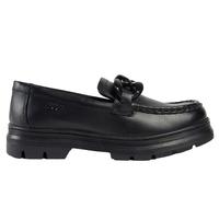 Pod Mina Womens Loafer Shoes | Slip On Shoes | Black | UK Size 4