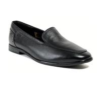 Pod Penny Leather Womens Black Loafers - Size UK 4