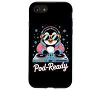 Pod-Ready Dj Animal Fun Penguin Style Case for iPhone SE (2020) / 7 / 8