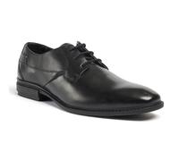 Pod Smyth Leather Mens Black Lace-Up Shoes - Size UK 9