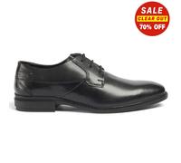 Pod Smyth Leather Men's Black Lace-Up Shoes - UK 7 / EU 41 / US 8