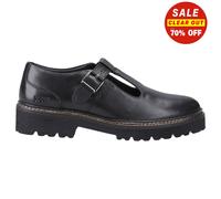 Pod Kylee T-Bar Womens Trainers, Size 3 In Black
