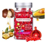 podafu Hair Treatment Serum No Rinse Vitamin Serum Oil Capsules for Hair Enriched with Vitamin A C E B5 Moroccan Avocado Oil for Hair Repair