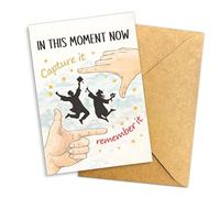 Podagree Graduation Card for High School College Grad, College Graduations Card for Him Her, Congratulations on Grad Cards Gift, Capture the Moment