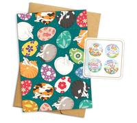 Podagree Happy Easter Greeting Card, Gift for Family, Friends, Mom, Dad, Sister, Brother, Special Occasion, Spring, Love, Romance, Sweet, Funny Message, Celebration of Renewal and New Beginnings A18